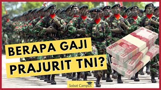 Rincian Gaji TNI Terbaru (Tamtama, Bintara, dan Perwira)