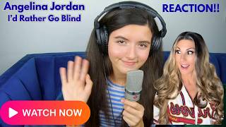 Only 13 Years Old Angelina Jordan - Id Rather Go Blind Etta James Cover Reaction