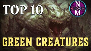 The list of 10+ magic the gathering green