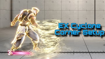 SF6: Rashid EX Cyclone Setups/Combos