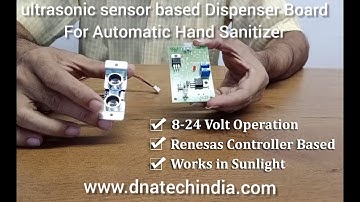 Ultrasonic Dispenser Board for Manufacturing Automatic Hand Sanitizer Machine
