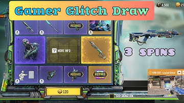 GAMER GLITCH LUCKY DRAW 😮|| LEGENDARY KRM 262 || CALL OF DUTY MOBILE LUCKY DRAW