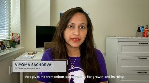 Meet Viyoma, Senior DevOps Consultant, Professional Services | Amazon Web Services