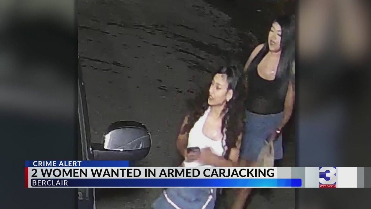 Two women wanted in armed carjacking