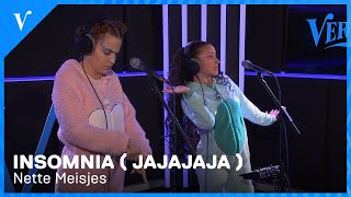 Nette Meisjes - Insomnia ( Jajajaja ) | Radio Veronica