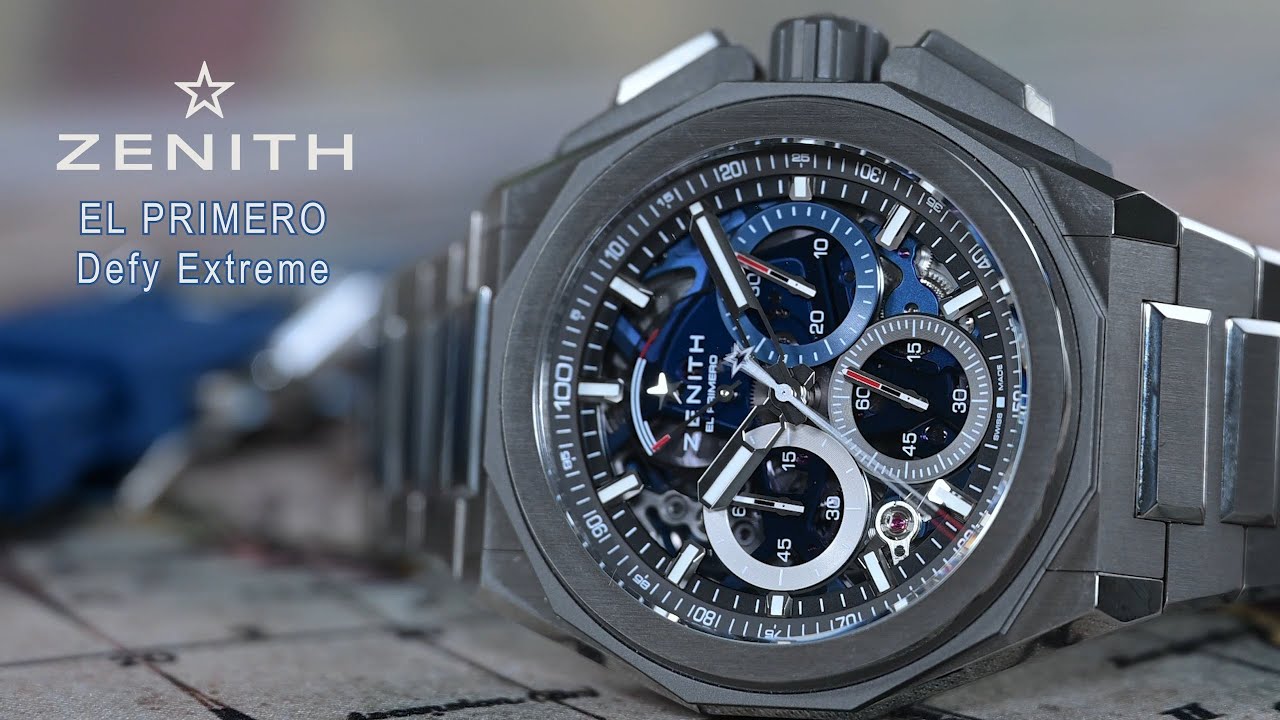 Zenith Defy Extreme 1/100th Chronograph Unboxing 95.9100.9004/01