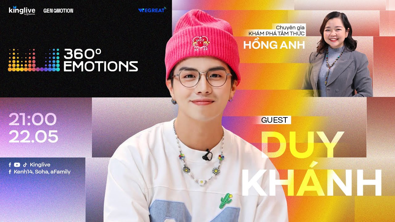 Tận hưởng cuộc sống, trân trọng từng phút giây - Duy Khánh | 360ºEmotions Tập 23