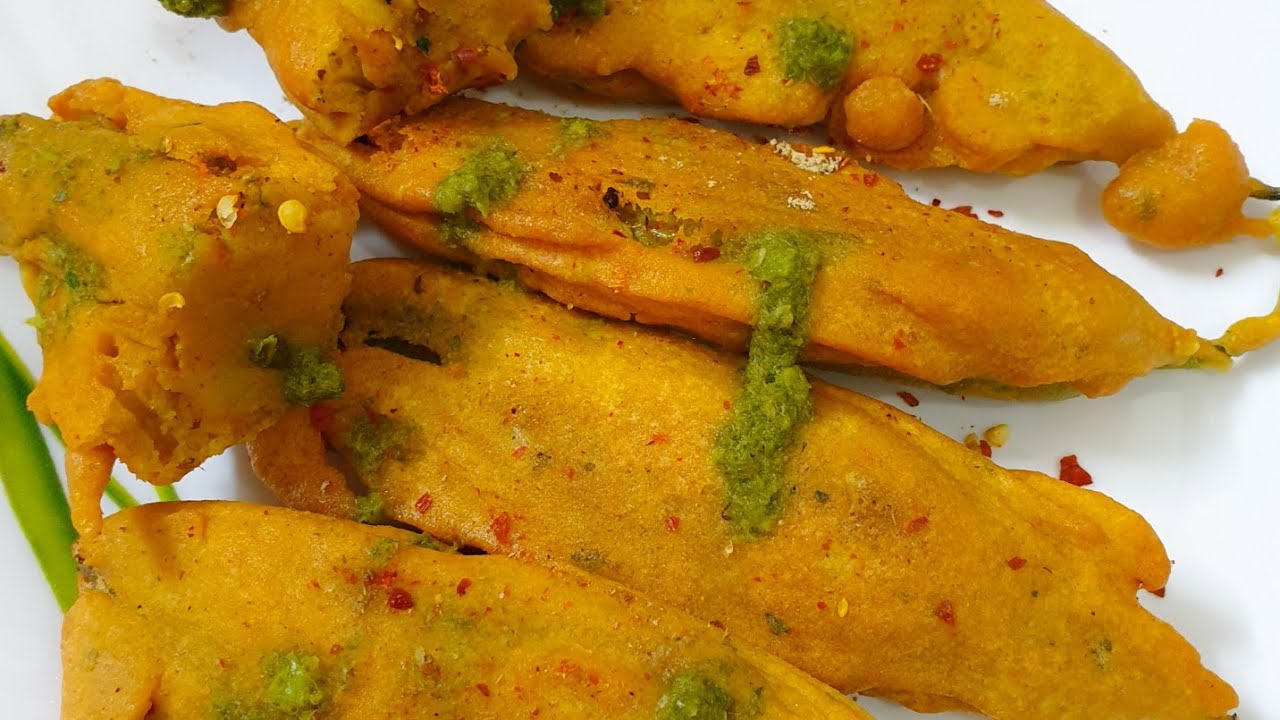 Potato Stuffed bajji Ramazan Ramazan_Special Potato bajji mirchi