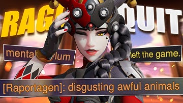 Making enemies RAGE QUIT with my Widowmaker in Overwatch