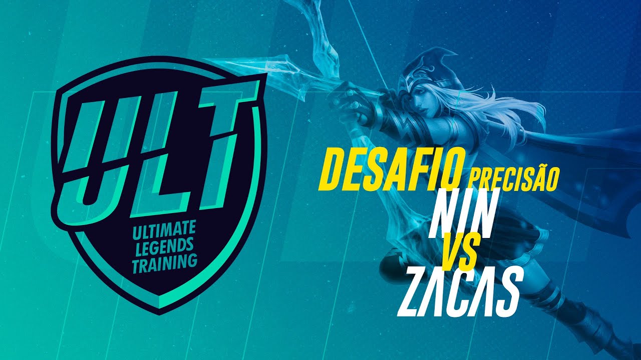 ULT 2 | DESAFIO PRECISÃO DO EPISÓDIO 1: TOP LANE - NIN X ZACAS