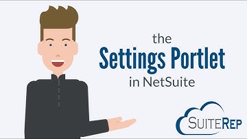 The Settings Portlet in NetSuite