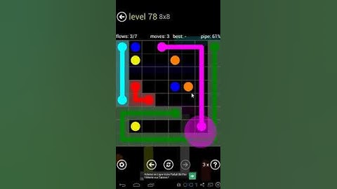 Flow Free - 8 x 8 Mania Level 78