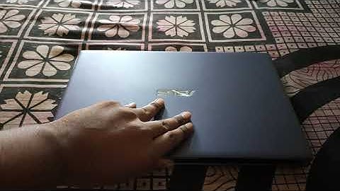 How to open a laptop lid and turn the laptop on. Combo video.
