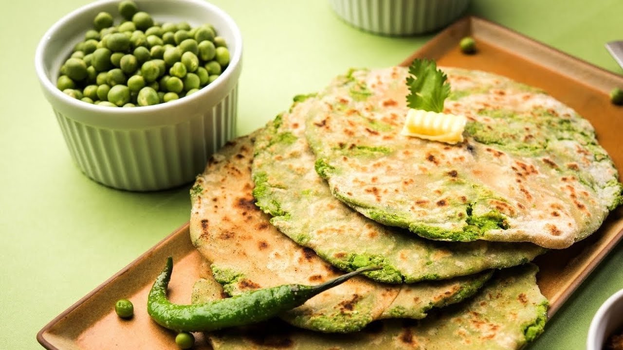 Matar ke paratha recipe | green peas paratha recipe | hari matar ke paratha 