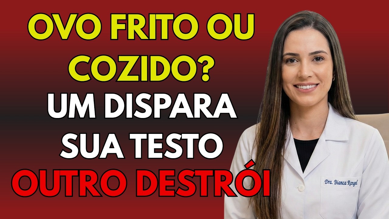 Ovo Cozido ou Ovo Frito? A Melhor Escolha para sua Testosterona após os 50