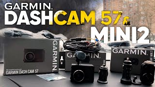 Дуэт видеорегистраторов Garmin - Dashcam 57 и Dashcam Mini 2 - обзор 360 градусов