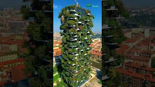 China’s Rooftop Forest Buildings 🌳🏢 | Future Green City #Shorts