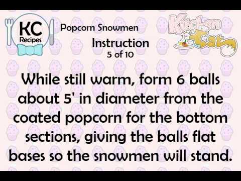 KC Popcorn Snowmen