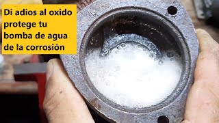 'Adiós al óxido: Despídete de la corrosión en tu bomba de agua y olvídate que se quede trancada'.