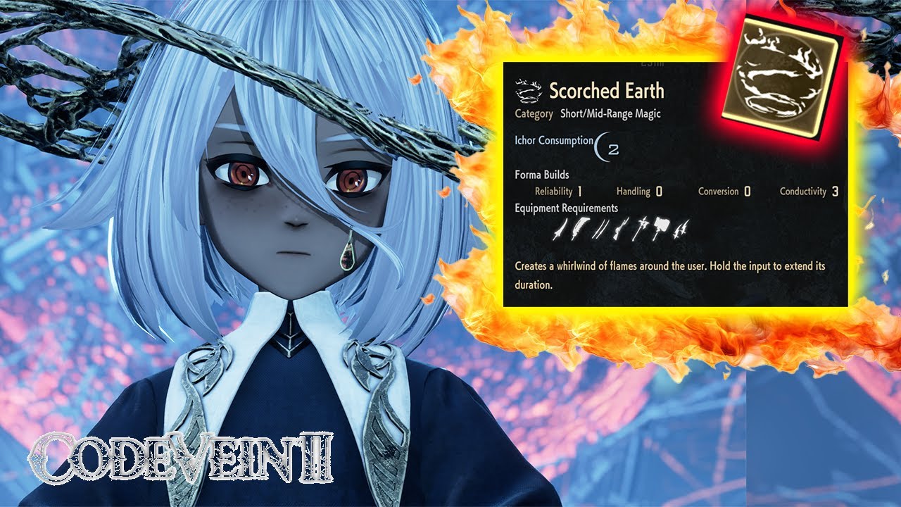 How To Get The Scorched Earth Magic In Code Vein 2 - YouTube