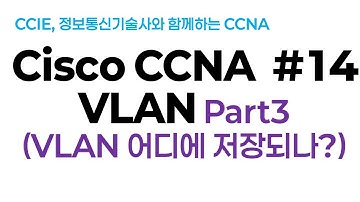시스코(Cisco) CCNA #14(VLAN) Part3 (VLAN 어디에 저장될까?)
