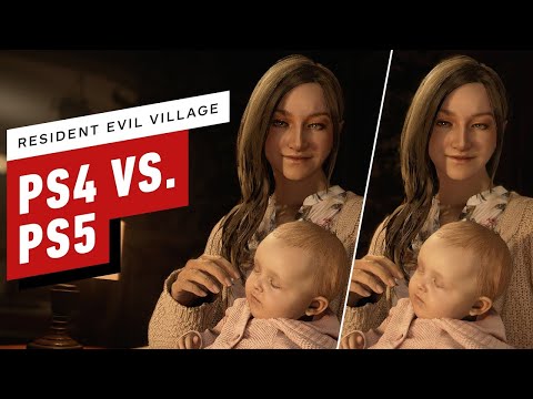 Resident Evil Village Graphics Comparison: PS5 vs. PS4