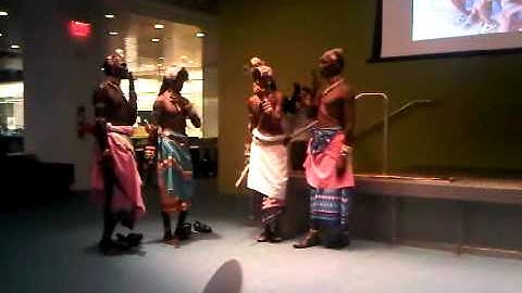 The Samburu tribe visit JWT New York