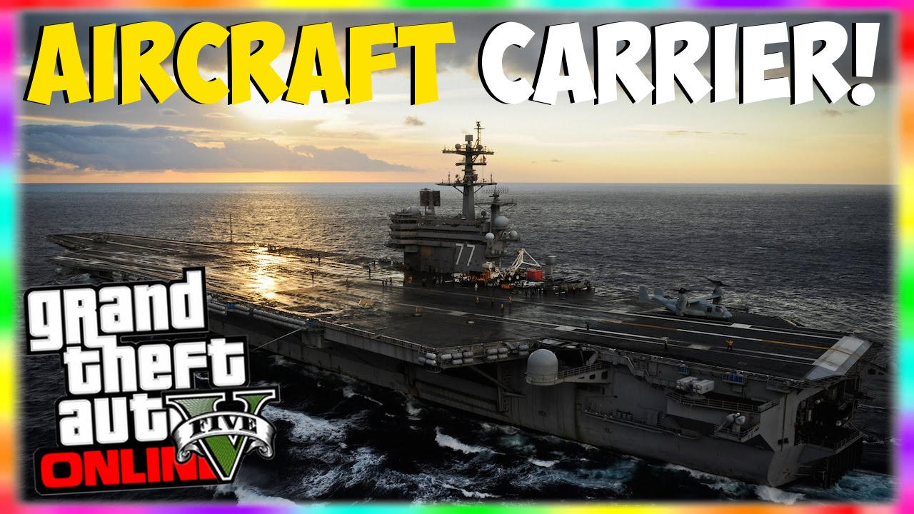 GTA 5 Online Leaked Aircraft Carrier Location Found NEW Secret 