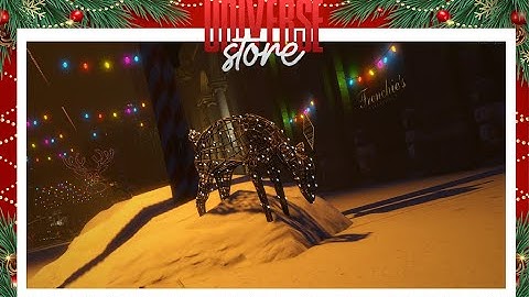 MERRY CHRISTMAS 2022// DECORATION ROAD - GTA V // FIVEM - UNIVERSE STORE
