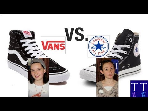 converse high tops vs vans sk8 hi