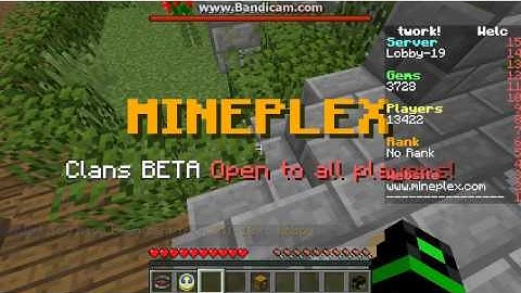 Minecraft |Mineplex Mini Games Part 1