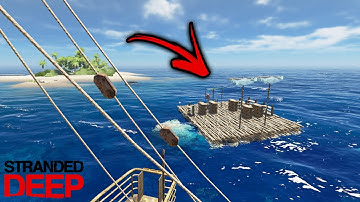 I Worked on my Boat To Make My Runs Easier in Stranded Deep // Permadeath - Part 5
