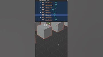 Rename your meshes to the same name
