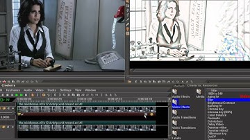 Cinelerra Tutorial: Make live action look animated (in colour: not just edge detection)
