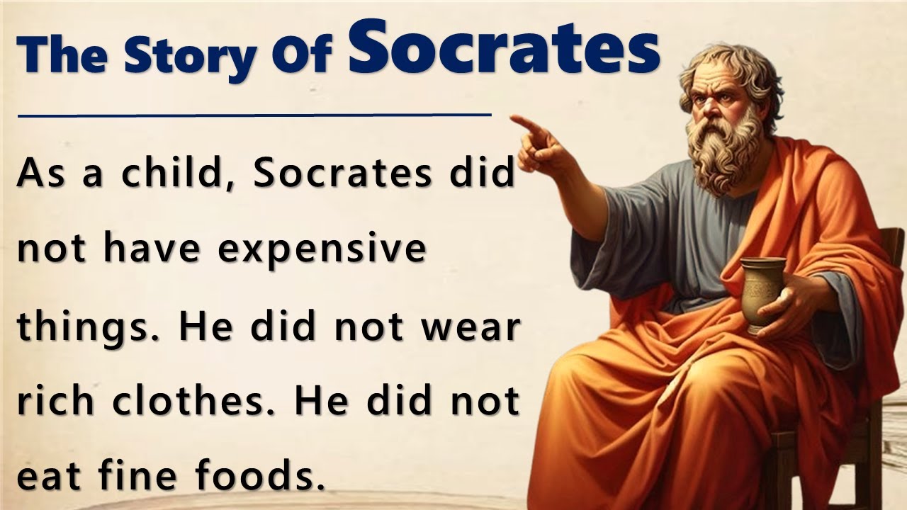 Socrates Life || Learn English Through Story || Improve English || Graded Reader