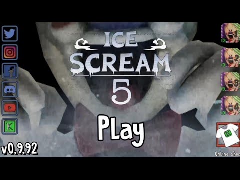 ICE SCREAM 5: FRIENDS - New Main Menu, New Intro, & New Gameplay!!  (Fanmade) - BiliBili