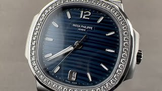 Patek Philippe Nautilus Midsize Diamond Bezel 7118/1200A-001 Patek Philippe Watch Review