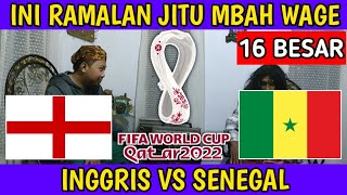 ENGLAND VS SENEGAL - FIFA WORLD CUP 2022 BIG 16 - Mbah Wage's prediction