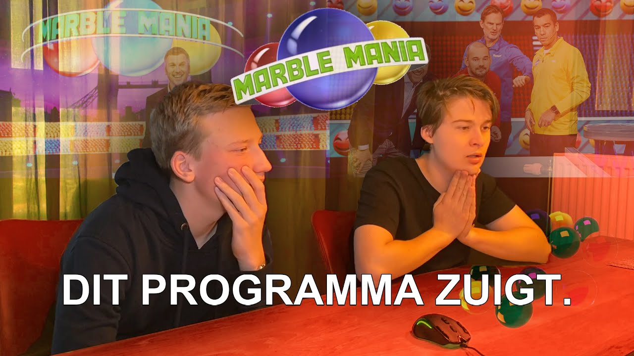 dit programma zuigt. (Marble Mania)