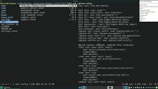 Editing config files with voice commands (using Talon Voice)