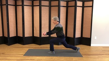 Reverse Lunge with Twist