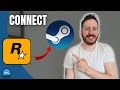 How to connect rockstar games to steam