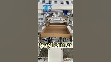 Corrugated Box Folding Machine Manufacturer Tray Erector