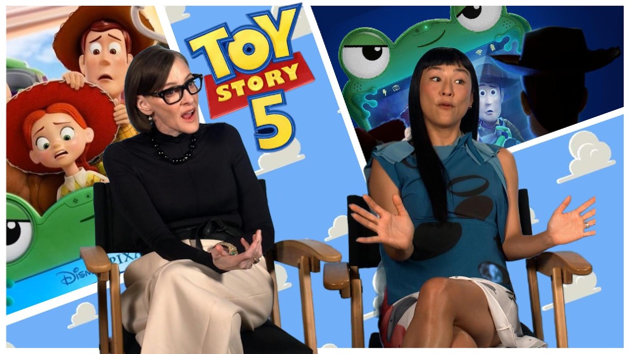 TOY STORY 5: Greta Lee & Joan Cusack Explain Why Jessie Gets The Lead Role!
