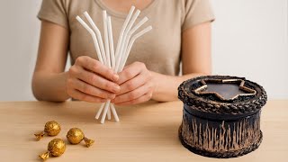 So Beautiful I Turned An Old Tin Box Into A Christmas Candy Jar Easy Diy Recycling Idea