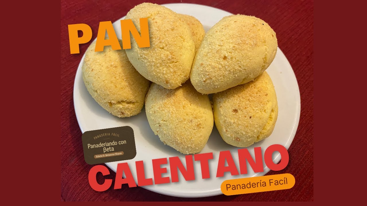 Tradicional y delicioso Pan Calentado (Amasijo colombiano)
