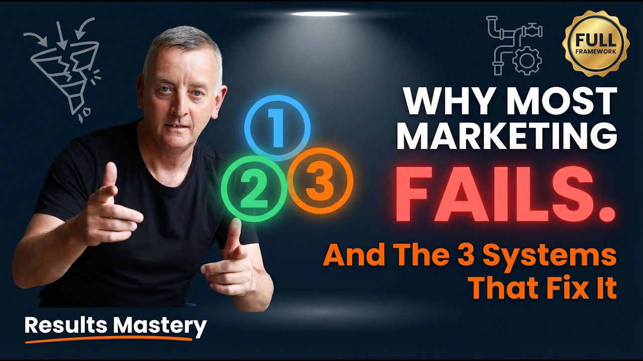 Why Most Marketing Fails (And The 3 Systems That Will Fix It) - YouTube
