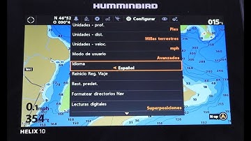 Humminbird HELIX How To: Change Language
