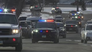 Friends, family remember Stenehjem at funeral