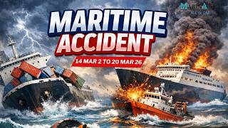 Recent Maritime accidents (14 Mar 26 to 20 Mar 26)